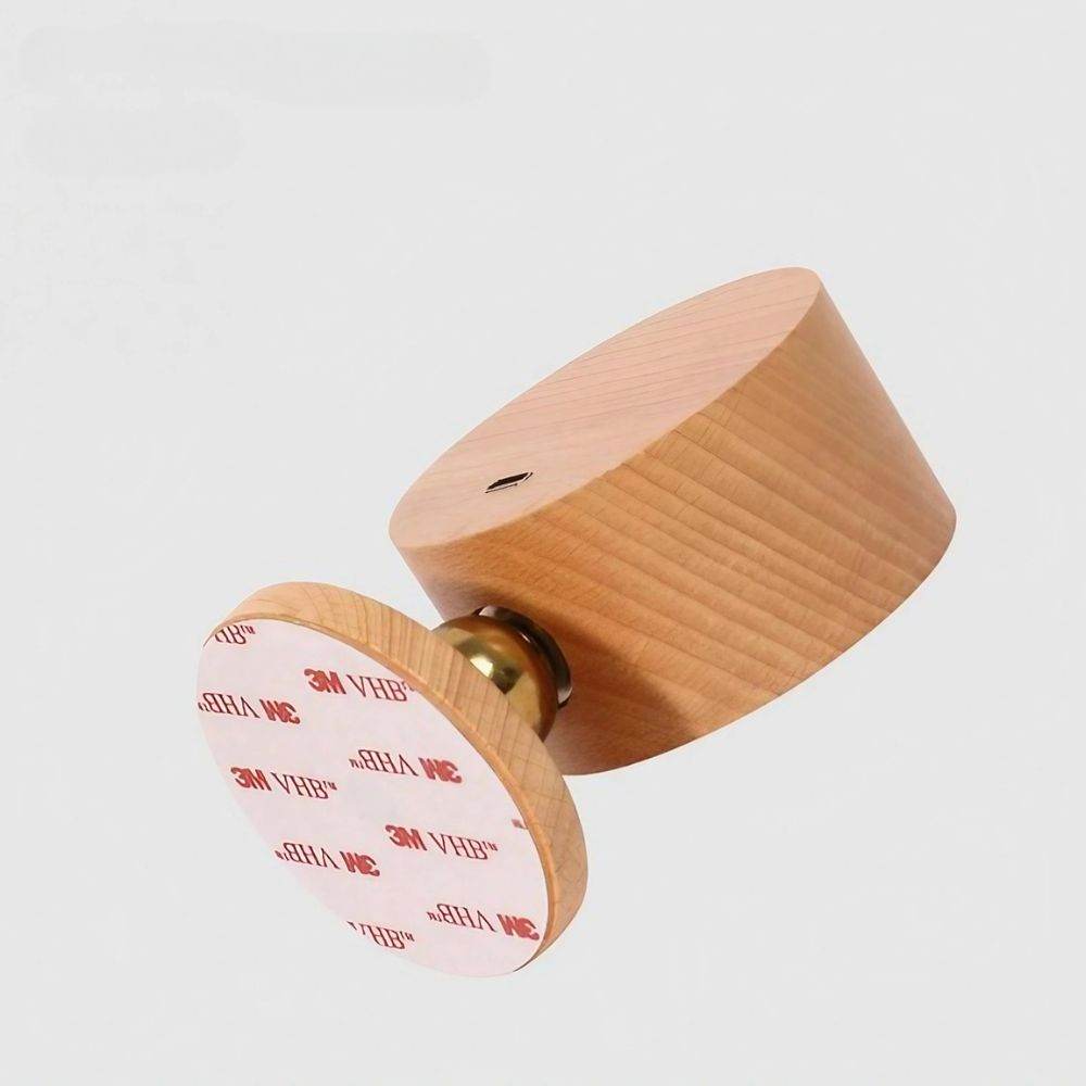 Luminária Com Bola Magnética Giratória 360°