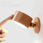 Luminária Com Bola Magnética Giratória 360°